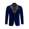 LIEF HORSENS ROYAL BLUE VELVET DINNER JACKET