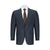 JACK VICTOR NAVY WINDOWPANE SUIT