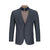 HUGO BOSS NAVY ELBOW PATCH SPORTCOAT