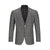 HUGO BOSS CHARCOAL WINDOWPANE SUIT