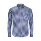 FORSYTH COTTON NON-IRON PLAID SHIRT