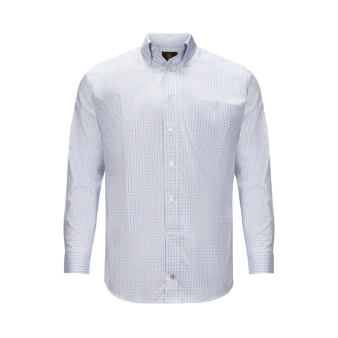 F/X FUSION COTTON WRINKLE FREE MINI CHECK SHIRT