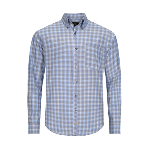 F/X FUSION COTTON WRINKLE FREE MICRO CHECK SHIRT