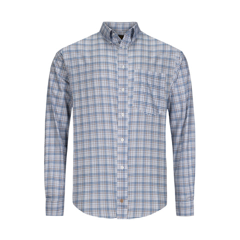 F/X FUSION COTTON WRINKLE FREE PLAID SHIRT