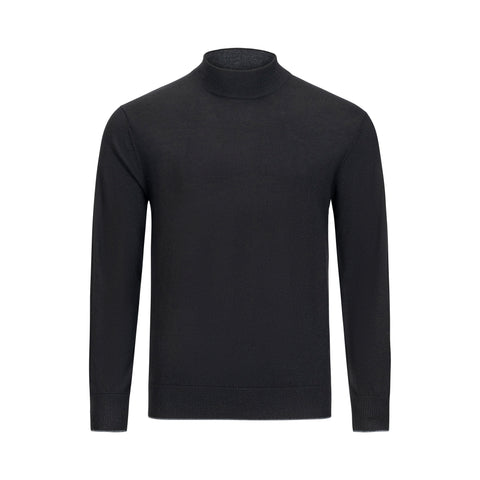 MERINO MOCK NECK SWEATER