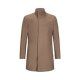 CARAVELLI BROWN TWILL TOPCOAT