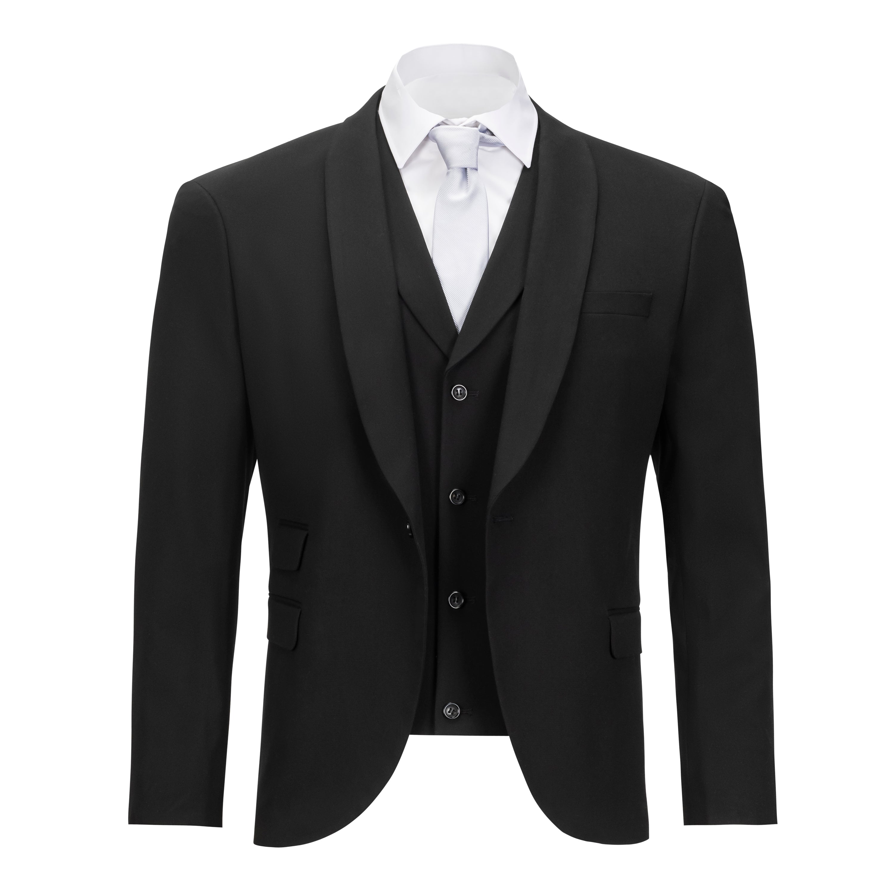 Calvin Klein Solid Black Slim Fit Suit Suit Separates Jacket | Nordstromrack