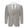 TALLIA ORANGE TONAL TAUPE CHECK SUIT