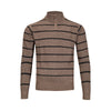 LEONARDO GAVINO STRIPE ¼ ZIP (more colors)