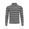 LEONARDO GAVINO STRIPE ¼ ZIP (more colors)