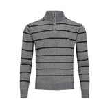 LEONARDO GAVINO STRIPE ¼ ZIP (more colors)