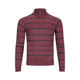 LEONARDO GAVINO STRIPE ¼ ZIP (more colors)