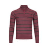 LEONARDO GAVINO STRIPE ¼ ZIP (more colors)