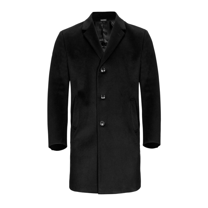 NAUTICA WOOL BLEND BLACK TOPCOAT – Miltons - The Store for