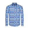 MASUTTO GEO PRINT SHIRT