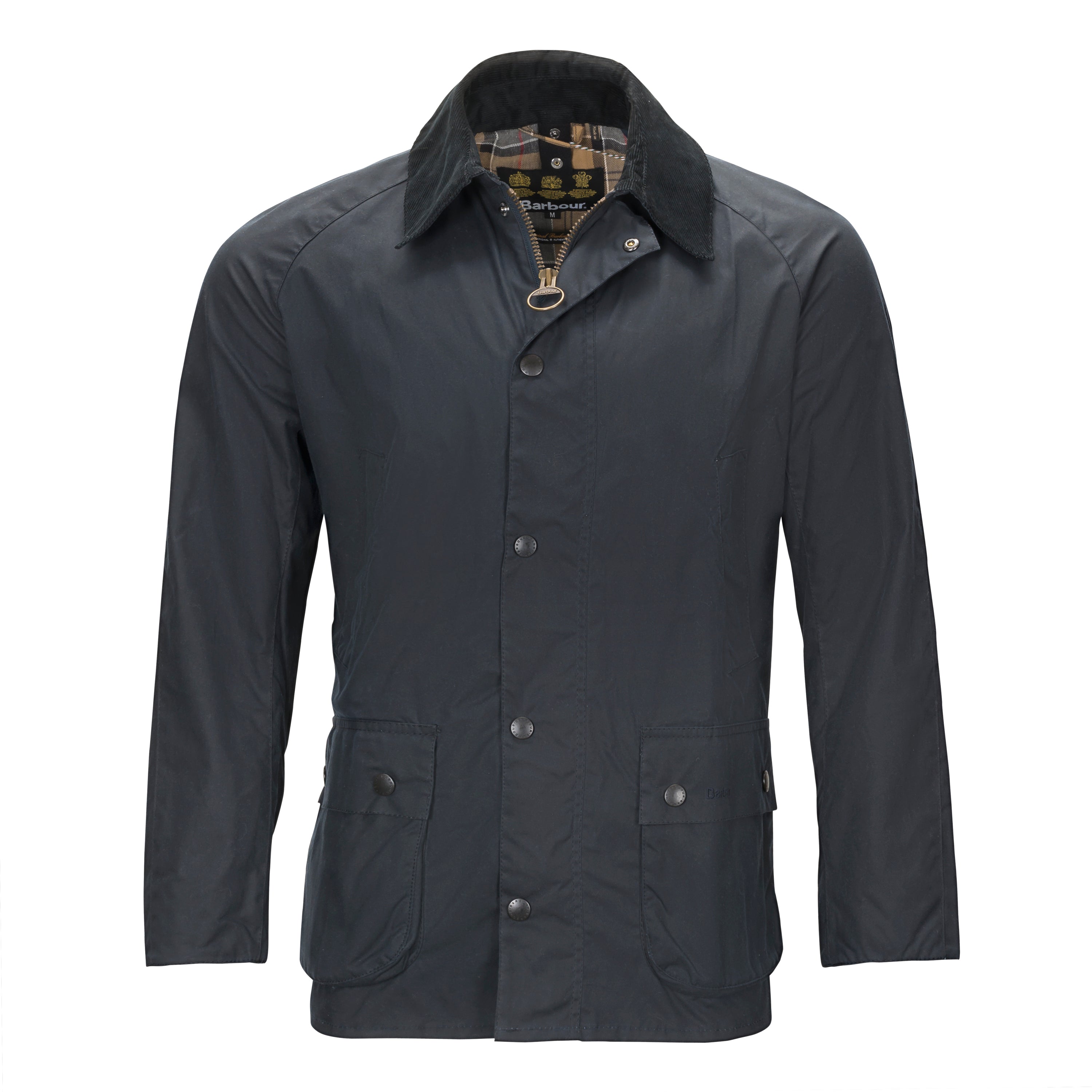 Barbour Ashby Wax Shirt Jacket - Grey